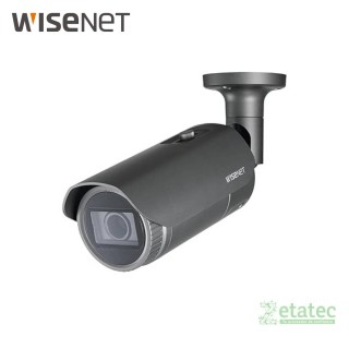 Cámara de red Wisenet QNO-8080R Full HD para videovigilancia exterior