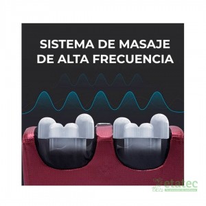 Masajeador eléctrico para pies y piernas con infrarrojo vista frontal