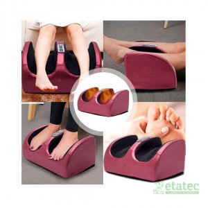 Masajeador eléctrico para pies y piernas con infrarrojo vista frontal