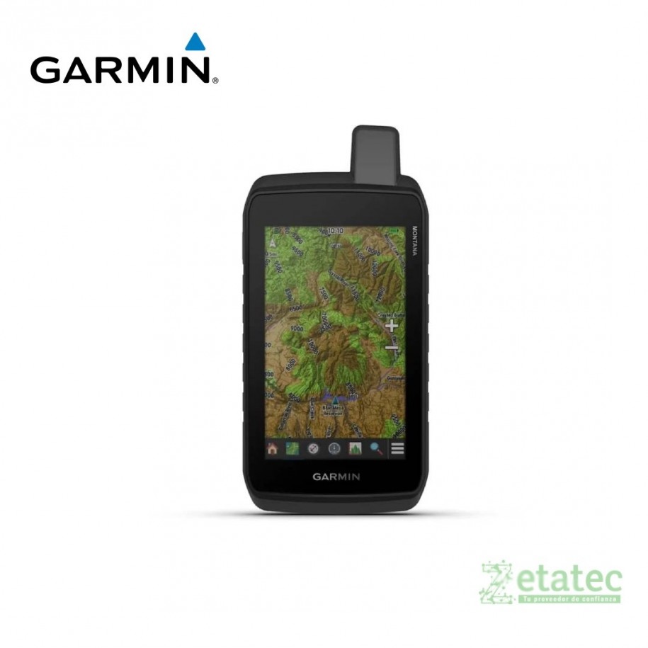 GPS Garmin Montana 710 con pantalla táctil para navegación outdoor