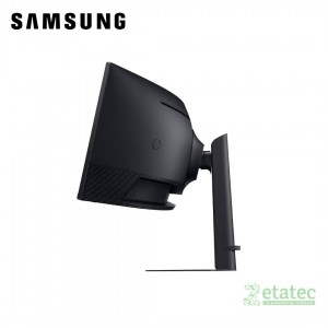 Monitor profesional Samsung Odyssey G9 de 49 pulgadas curvo ultrapanoramico DQHD para productividad empresarial.