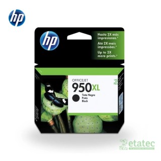Cartucho de tinta HP 950XL negro CN045AL original para impresoras HP OfficeJet Pro