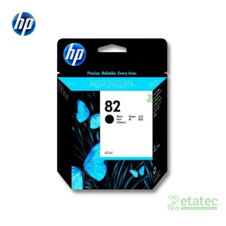 Cartucho de tinta HP 82 negro CH565A original para impresoras DesignJet alta calidad
