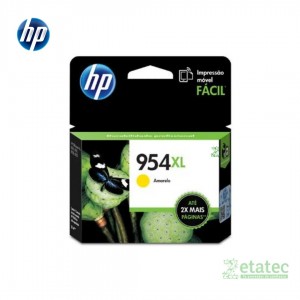 Cartucho de tinta HP 954XL amarillo L0S68AL original alta capacidad para impresoras HP OfficeJet Pro