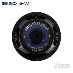 Subwoofer Soundstream BXW-124 12 pulgadas 2400W vista frontal