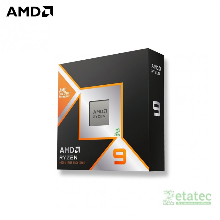 Procesador AMD Ryzen 9 9950X3D de 16 núcleos con 128MB cache y hasta 5.7GHz para gaming y alto rendimiento