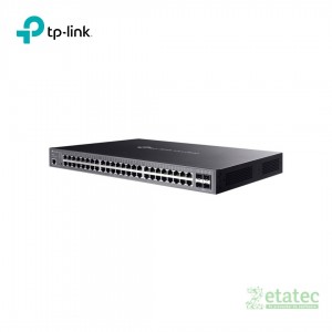 Switch TP-Link Omada SG3452P 52 puertos gigabit L2+ con 48 puertos PoE+ para redes empresariales
