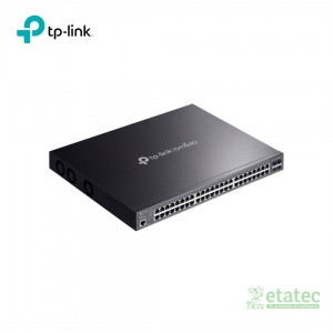 Switch TP-Link Omada SG3452P 52 puertos gigabit L2+ con 48 puertos PoE+ para redes empresariales