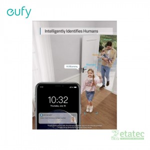 Cámara de Seguridad Indoor Cam E220 HD con monitoreo inteligente para interiores modernos
