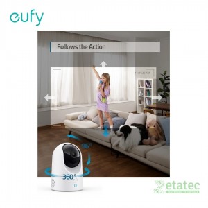 Cámara de Seguridad Indoor Cam E220 HD con monitoreo inteligente para interiores modernos