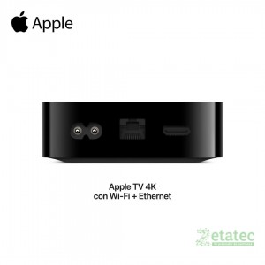 Apple TV 4K 128GB con HDR y Dolby Atmos para entretenimiento inteligente premium