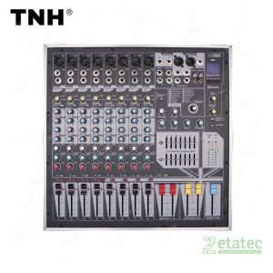 Consola de Audio GLSD 12008PV 8 Canales USB Bluetooth DJ