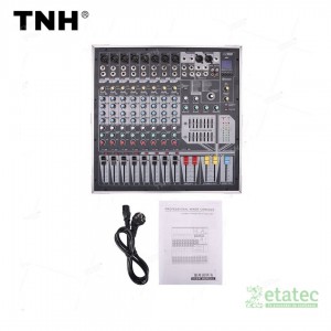 Consola de Audio GLSD 12008PV 8 Canales USB Bluetooth DJ