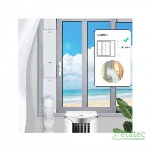 Aire Acondicionado Portátil Marven 4 en 1 12000 BTU TESVOR8001 color blanco para interiores