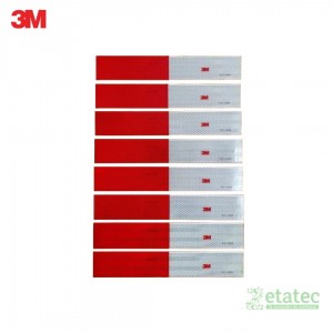 Cintas reflectivas magnéticas 3M pack x8 alta visibilidad para vehículos