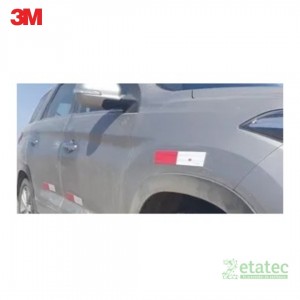 Cintas reflectivas magnéticas 3M pack x8 alta visibilidad para vehículos