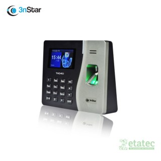 Control de asistencia 3nStar TA040 con lector huella dactilar y conexión TCP/IP empresarial