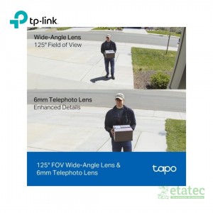 Cámara WiFi TP-Link Tapo C246D doble lente 2K con monitoreo inteligente interior
