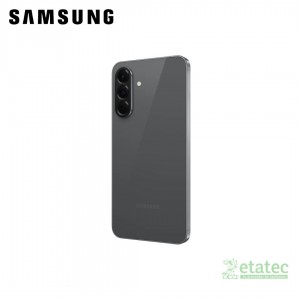 Celular Samsung Galaxy A56 negro con pantalla AMOLED y conectividad 5G